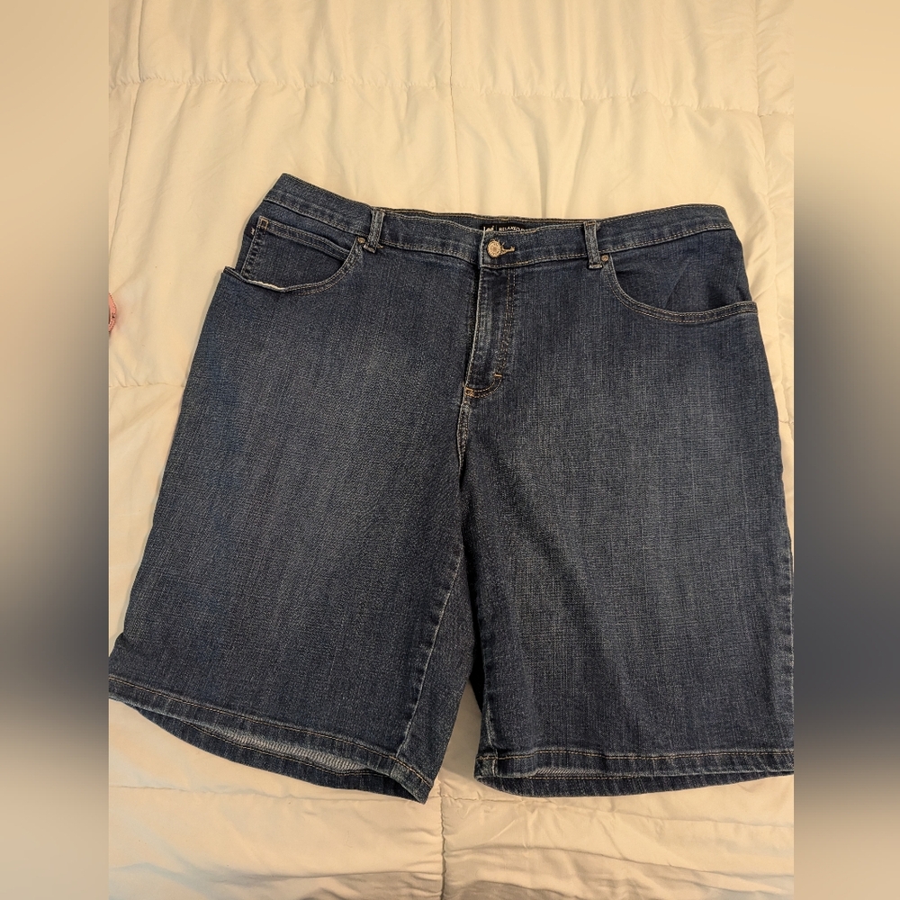 Lee Bermuda Jean Shorts Size 18W